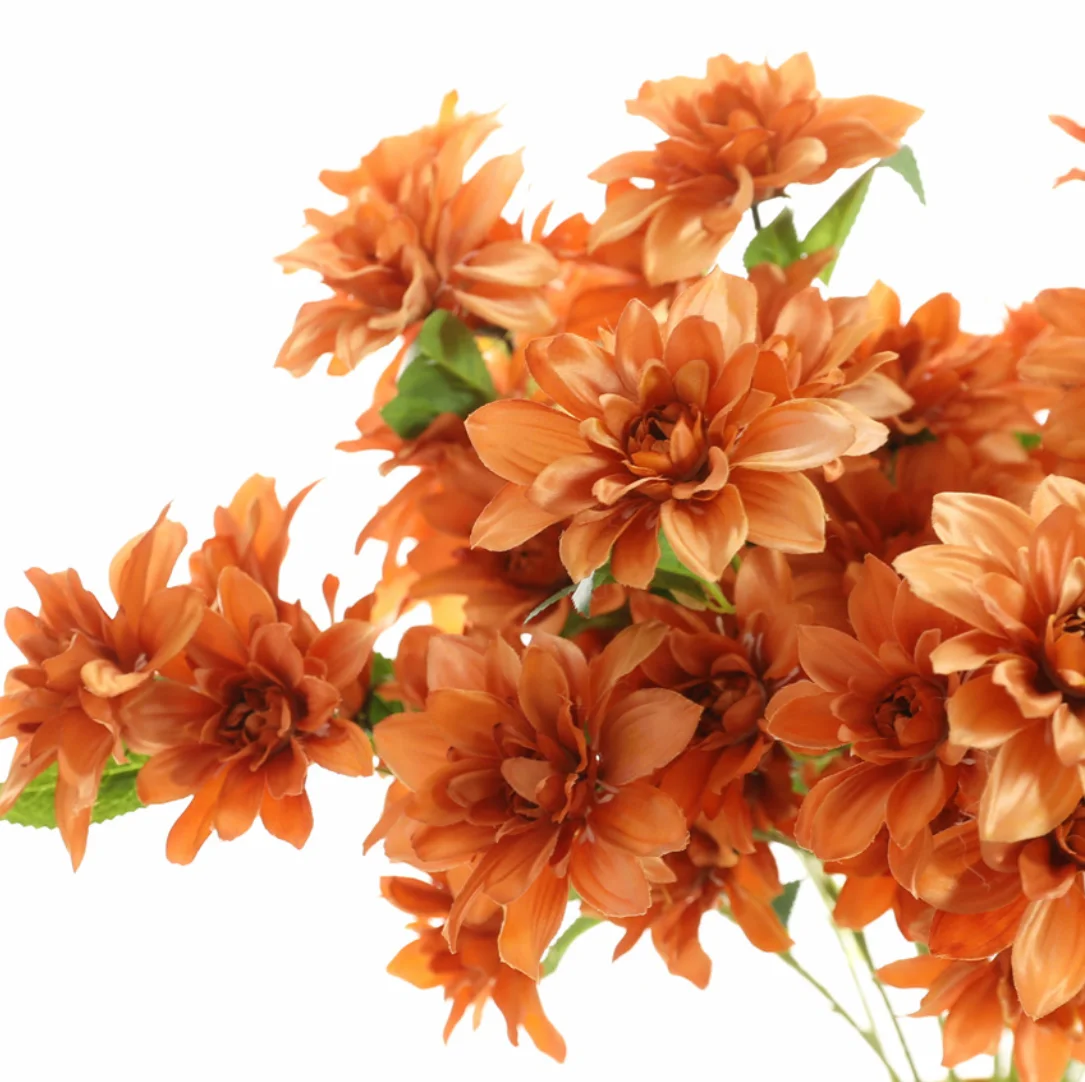 1 PCS 62cm 7 Flower Heads Artificial Dahlia Flower Bouquet Home Wedding Table Room Decoration Gift F654
1 PCS 62cm 7 Flower Heads Artificial Dahlia Flower Bouquet Home Wedding Table Room Decoration Gift F654