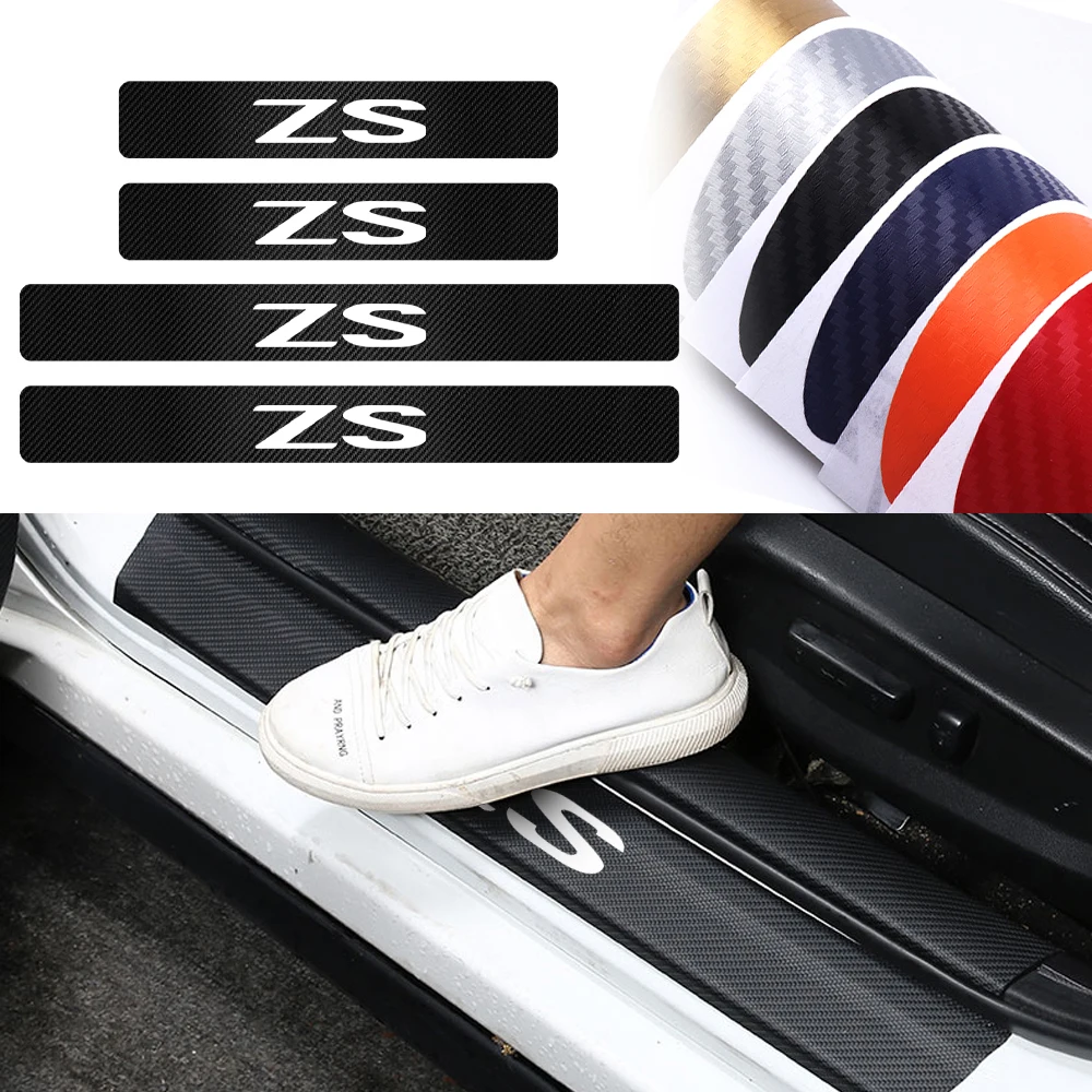4Pcs Car Accessories New 4D Carbon Fiber Threshold Stickers Decor For Morris Garages MG ZS GT HS MG3 MG5 MG6 MG7 Car Styling
4Pcs Car Accessories New 4D Carbon Fiber Threshold Stickers Decor For Morris Garages MG ZS GT HS MG3 MG5 MG6 MG7 Car Styling