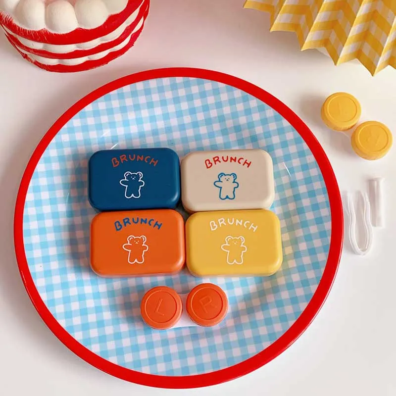 Portable Mini Kawaii Cartoon Contact Lens Case Easy Carry Make up beauty pupil storage box Mirror Container Travel Kit Commetic
Portable Mini Kawaii Cartoon Contact Lens Case Easy Carry Make up beauty pupil storage box Mirror Container Travel Kit Commetic
