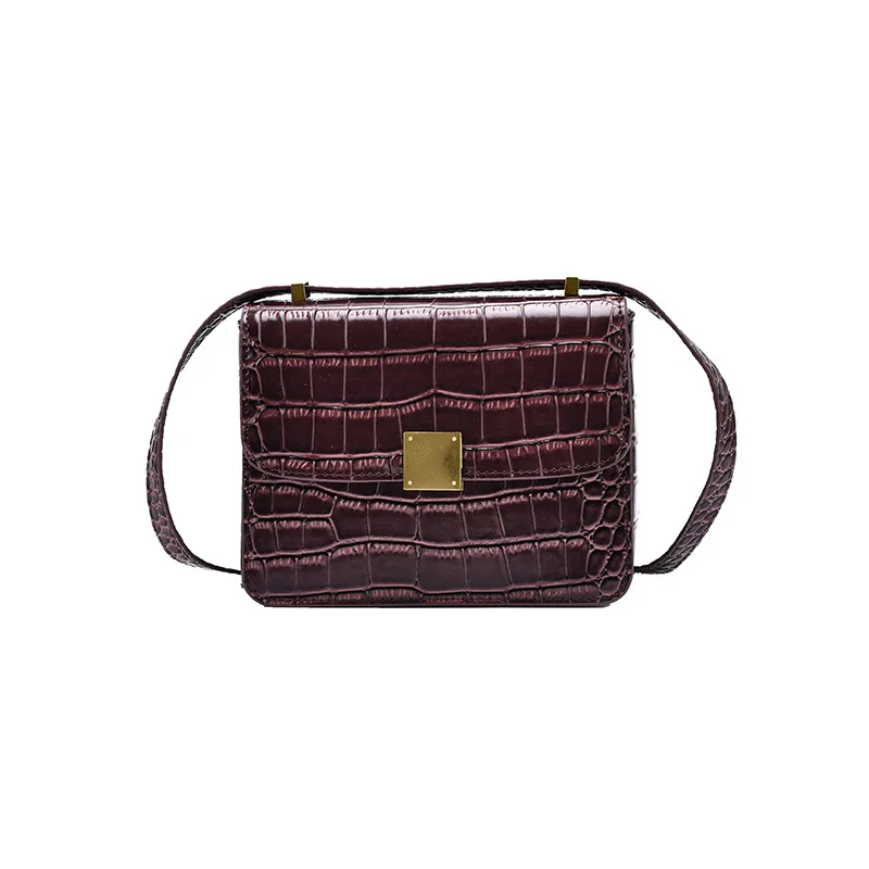 Crocodile Pattern PU Leather Crossbody Bags For Women Ins Chic Shoulder Bag Wild Handbags Purse Ladies Travel Small Square Bag
Crocodile Pattern PU Leather Crossbody Bags For Women Ins Chic Shoulder Bag Wild Handbags Purse Ladies Travel Small Square Bag