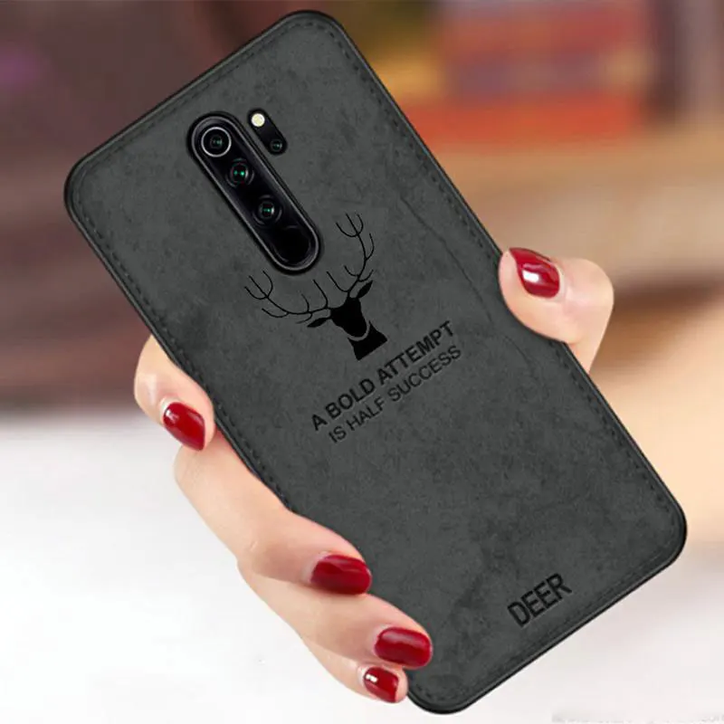 Мягкий силиконовый чехол из ТПУ для Red mi 8A 8 Note Pro 7 6 K20 9T тканевая накладка олень Для