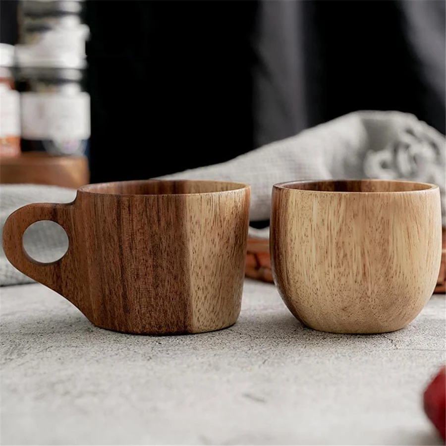 200ml Handmade Natural Wooden Coffee Cups Milk Tea Water Cup Outdoor Wood Wine Cup Drinking Mugs Portable for Home Gifts
200ml Handmade Natural Wooden Coffee Cups Milk Tea Water Cup Outdoor Wood Wine Cup Drinking Mugs Portable for Home Gifts
