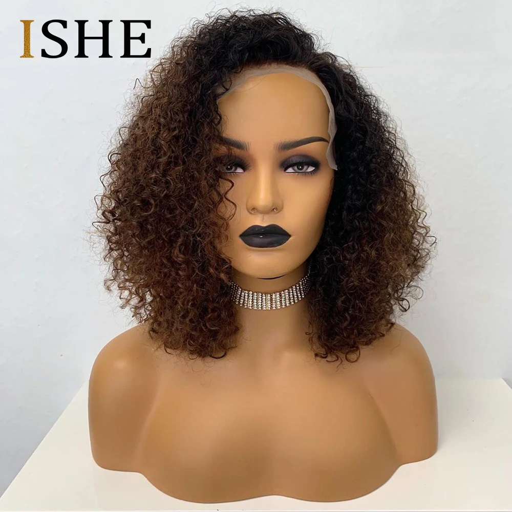 Afro Kinky Curly Wig Ombre Blonde 13x4 Lace Front Human Hair Wigs Pre Plucked Colored Human Hair Wigs For Women Black Remy ISHE
Afro Kinky Curly Wig Ombre Blonde 13x4 Lace Front Human Hair Wigs Pre Plucked Colored Human Hair Wigs For Women Black Remy ISHE