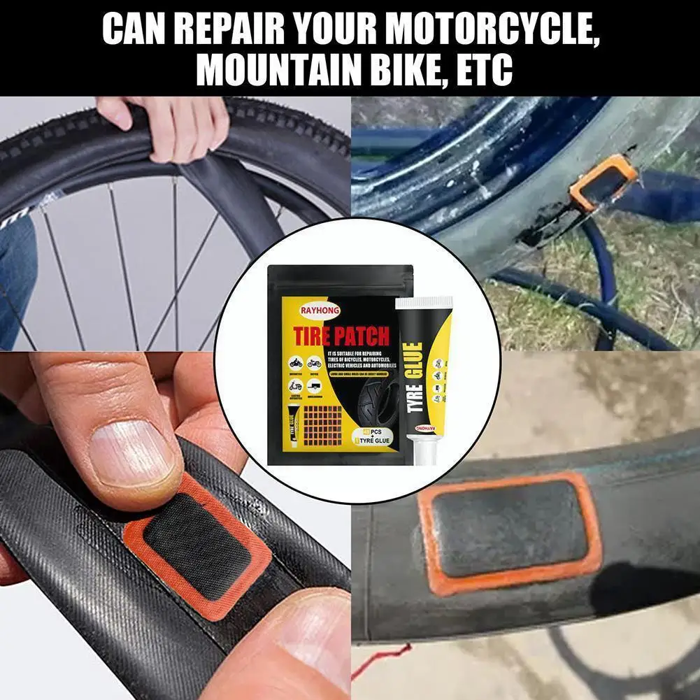 Round/Square Rubber Bicycle Tire Patch Car Truck Tire Patching Patch Free Fix Cold Portable Tyre Tube Glue Inner Sealant Fi P3E7
Round/Square Rubber Bicycle Tire Patch Car Truck Tire Patching Patch Free Fix Cold Portable Tyre Tube Glue Inner Sealant Fi P3E7