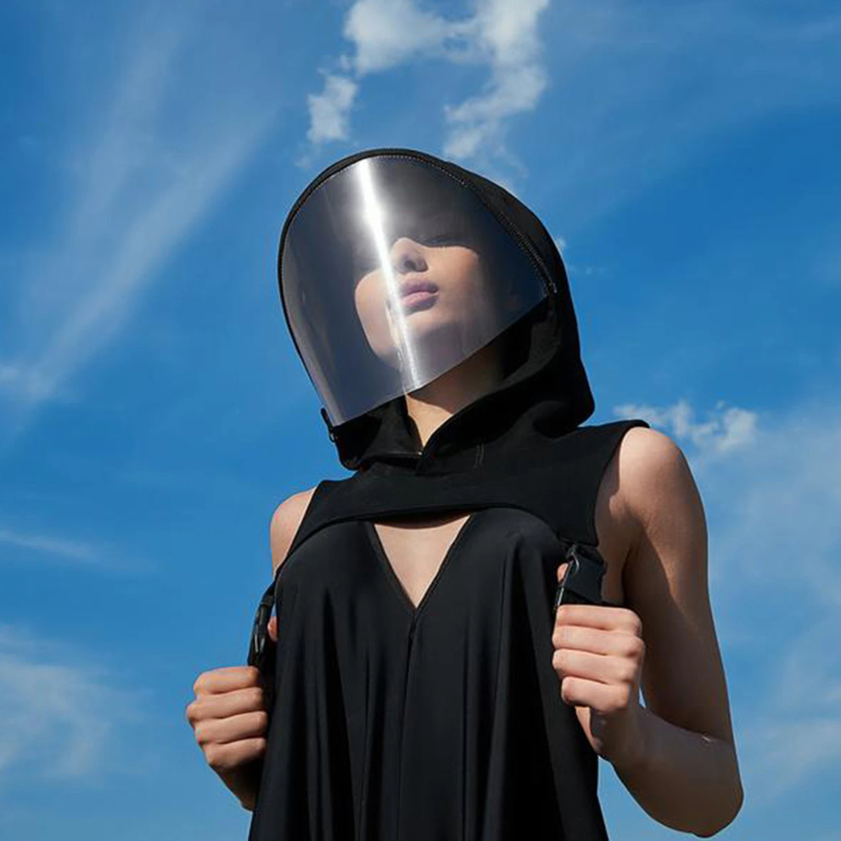 Men Women's Outdoor Motorcycle Face Mask Full Protective Face Wear Clear Hooded Hat Adults Face Shield Reusable Removable Mask
Men Women's Outdoor Motorcycle Face Mask Full Protective Face Wear Clear Hooded Hat Adults Face Shield Reusable Removable Mask