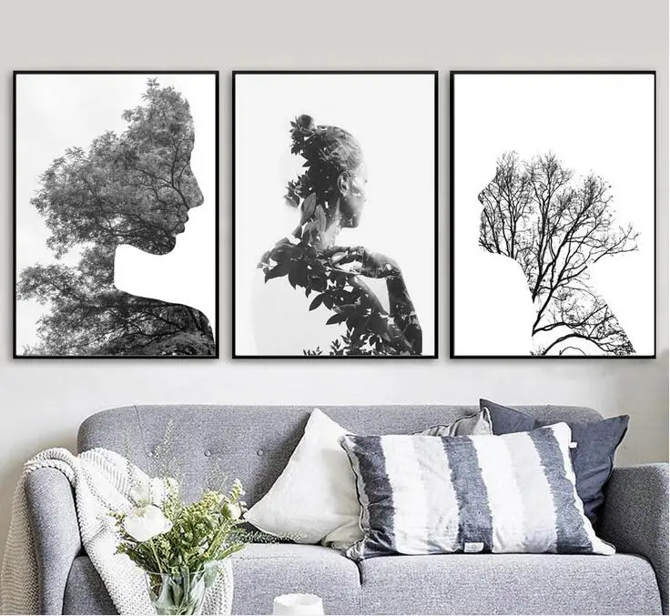 3 Pieces Forest Girl Landscape Wall Art Canvas Painting Nordic Posters And Prints Canvas Poster Wall Pictures For Living Room
3 Pieces Forest Girl Landscape Wall Art Canvas Painting Nordic Posters And Prints Canvas Poster Wall Pictures For Living Room