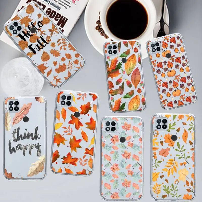 Autumn Golden Fallen leaves Phone Case Transparent for Xiaomi redmi note 8 9 10 11 t lite pro ultra mix 4 k40
Autumn Golden Fallen leaves Phone Case Transparent for Xiaomi redmi note 8 9 10 11 t lite pro ultra mix 4 k40