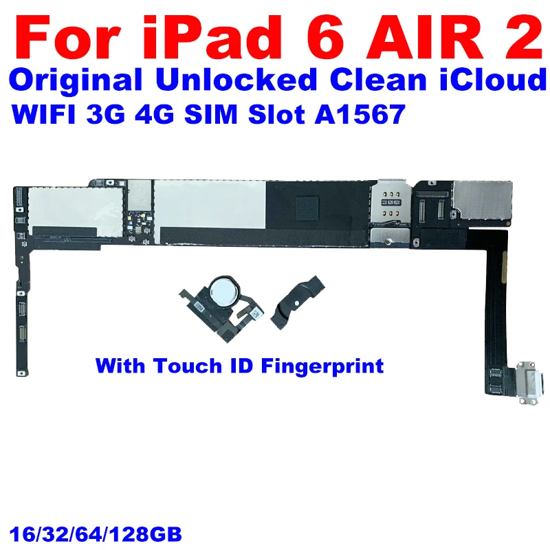 Материнская плата A1567 для ipad 6 Air 2, материнская плата без iCloud с touch id, Wi-Fi сотовый телефон 16 ГБ, 32 ГБ, 64 ГБ, 128 ГБ с iOS
Материнская плата A1567 для ipad 6 Air 2, материнская плата без iCloud с touch id, Wi-Fi сотовый телефон 16 ГБ, 32 ГБ, 64 ГБ, 128 ГБ с iOS