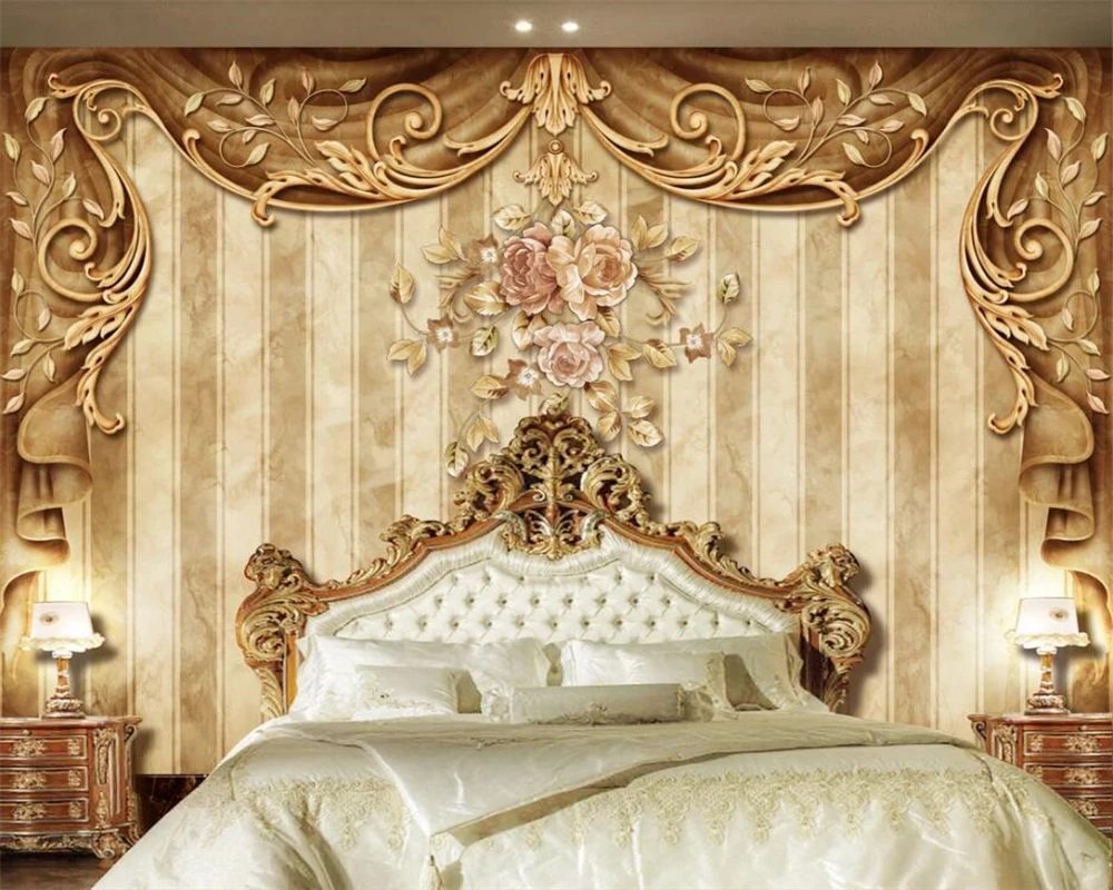 beibehang Wallpaper Home Decoration Custom European Retro Flower Gorgeous TV Background Wall 3D Mural Wallpaper Decoration
beibehang Wallpaper Home Decoration Custom European Retro Flower Gorgeous TV Background Wall 3D Mural Wallpaper Decoration