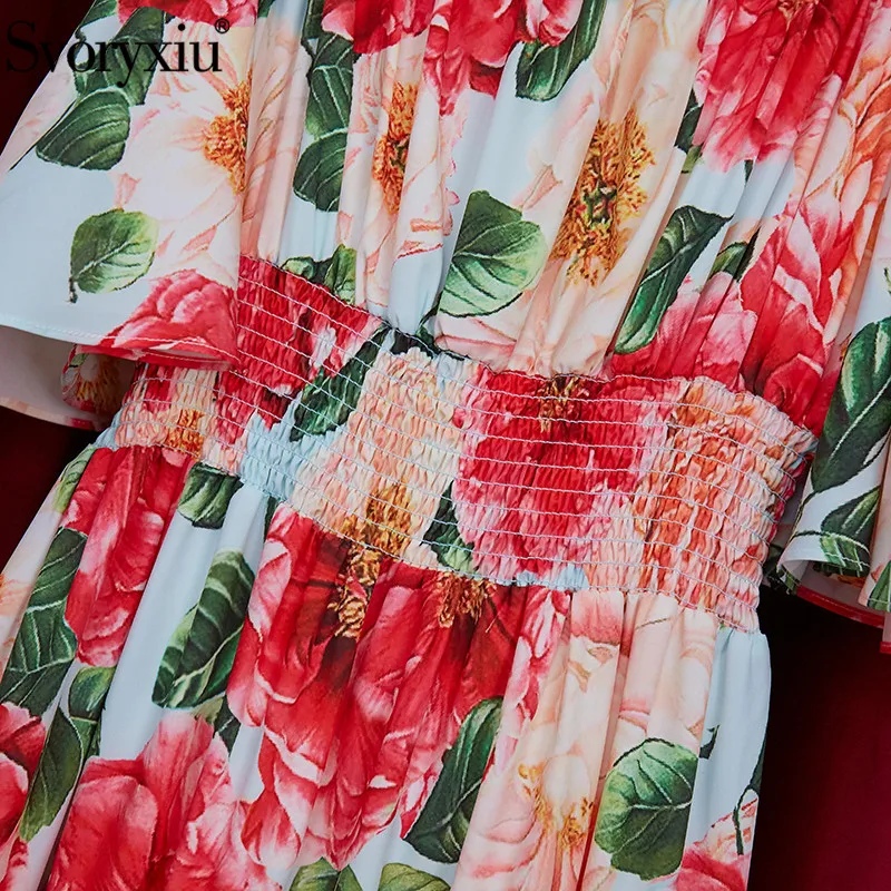 Svoryxiu 2021New Runway Fashion Summer Ruffles Spaghetti Strap Maxi Dress Women's Elastic Waist Flower Print Long Dresses 5XXL
Svoryxiu 2021New Runway Fashion Summer Ruffles Spaghetti Strap Maxi Dress Women's Elastic Waist Flower Print Long Dresses 5XXL