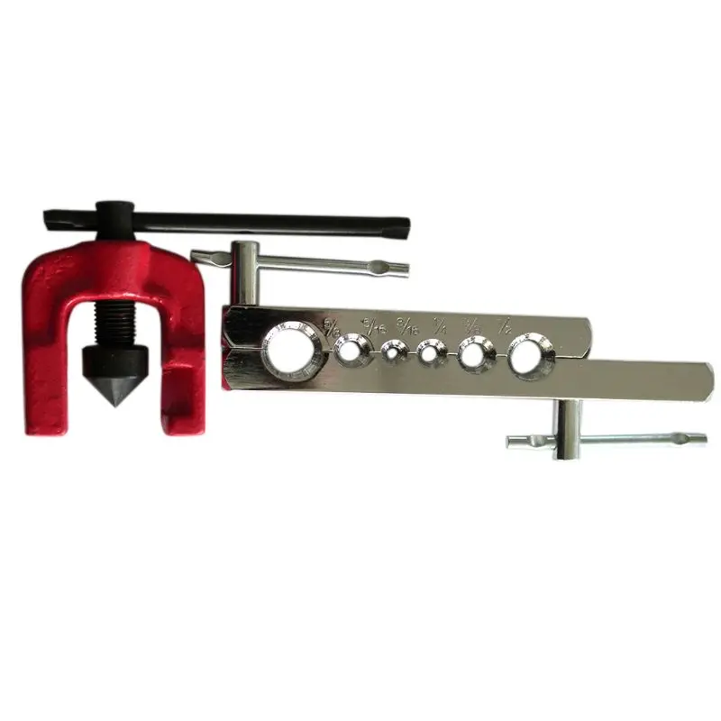 CT-2020 Manual Copper Tube Expansion Reamer Water Gas Brake Line Application Tubing Eccentric Cone Type Flaring Tool Set
CT-2020 Manual Copper Tube Expansion Reamer Water Gas Brake Line Application Tubing Eccentric Cone Type Flaring Tool Set