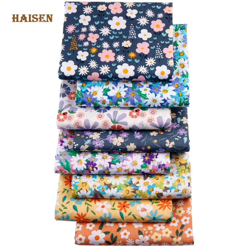 Printed Twill Fabrics Cotton Cloth Gorgeous Flowers Calico For DIY Sewing Baby&Kid's Quilt Clothing Textile Material,By Meters
Printed Twill Fabrics Cotton Cloth Gorgeous Flowers Calico For DIY Sewing Baby&Kid's Quilt Clothing Textile Material,By Meters