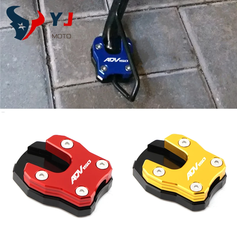 For HONDA ADV150 ADV 150 adv150 2019 2020 Motorcycle Accessories CNC Kickstand Enlarger Side Stand Pad Extension Support Plate
For HONDA ADV150 ADV 150 adv150 2019 2020 Motorcycle Accessories CNC Kickstand Enlarger Side Stand Pad Extension Support Plate