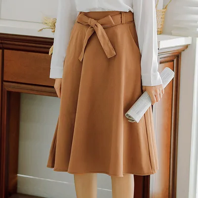 Elegant Women Skirt High Waist Pleated Knee Length Skirt Vintage A Line Big Bow Skirts Black Skirt Skirts Womens
Elegant Women Skirt High Waist Pleated Knee Length Skirt Vintage A Line Big Bow Skirts Black Skirt Skirts Womens