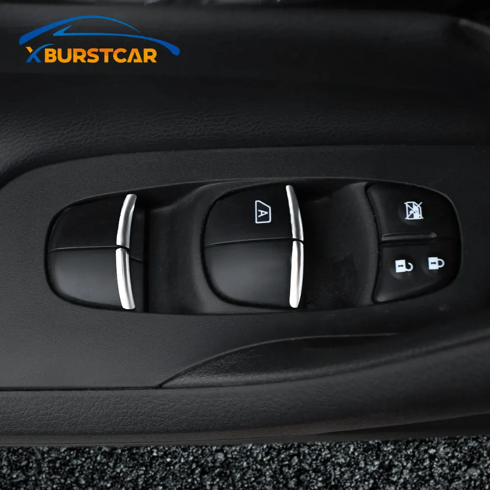 Xburstcar авто для Nissan Versa 2019 2020 2021 7 шт./компл. ABS Хромированная Автомобильная дверь