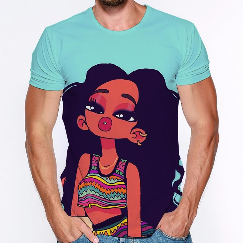 Afrolady 3D T-shirts Women Fashion Short Sleeve Female Girls Summer Tees Tops Loose O-neck T Shirts Cool Ladies Streetwear
Afrolady 3D T-shirts Women Fashion Short Sleeve Female Girls Summer Tees Tops Loose O-neck T Shirts Cool Ladies Streetwear