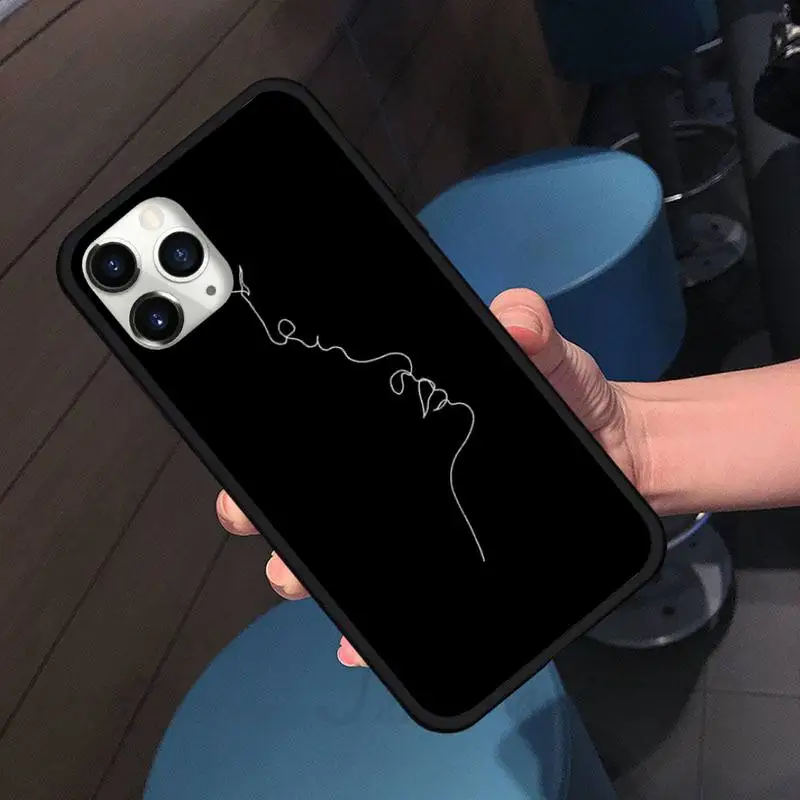 art line simple flower Phone Case For iphone 7 8 12 11 XR XS pro Max Mini plus Soft silicone cover shell funda
art line simple flower Phone Case For iphone 7 8 12 11 XR XS pro Max Mini plus Soft silicone cover shell funda