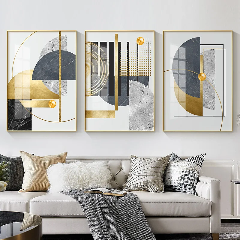 Modern Golden Abstract Geometric Stitching Canvas Paintings Art Pattern Wall Poster Pictures Bedroom Living Room Home Decor
Modern Golden Abstract Geometric Stitching Canvas Paintings Art Pattern Wall Poster Pictures Bedroom Living Room Home Decor