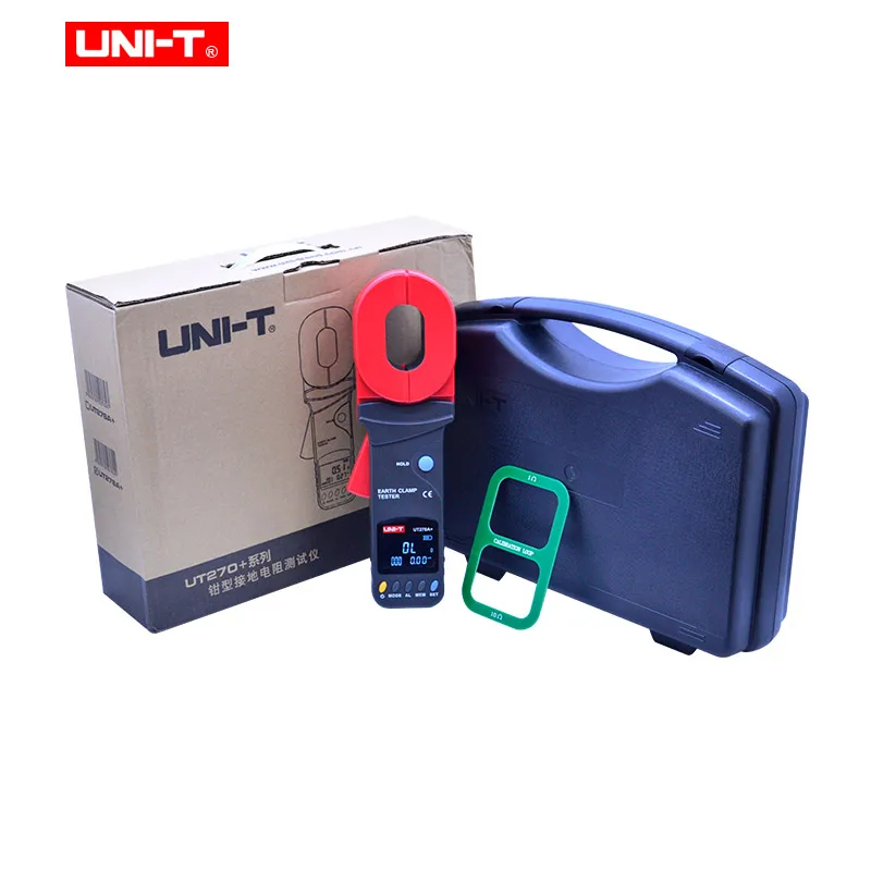 Clamp Earth Tester UNI-T UT276A+ UT278A+ Clamp Earth Ground Tester earth resistance tester Data storage HI/LO alarm limits
Clamp Earth Tester UNI-T UT276A+ UT278A+ Clamp Earth Ground Tester earth resistance tester Data storage HI/LO alarm limits
