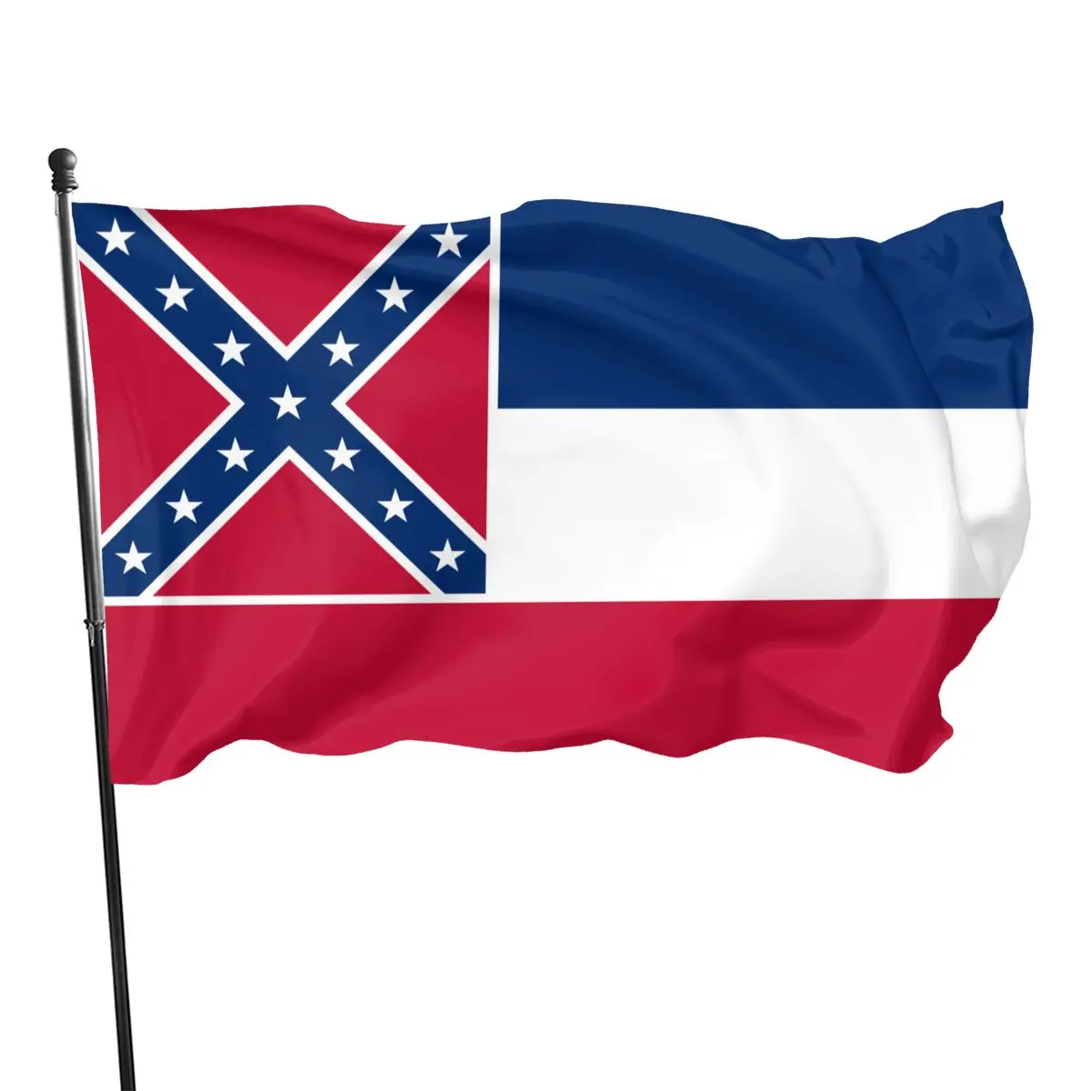 90x150 см флаг штата США Миссисипи
90x150 см флаг штата США Миссисипи