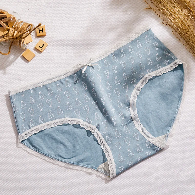 Four Seasons Underpants Soft Pure Cotton Lace Middle Waist Cotton Crotch Antibacterial Underwear Girl's Triangle Pants
Four Seasons Underpants Soft Pure Cotton Lace Middle Waist Cotton Crotch Antibacterial Underwear Girl's Triangle Pants