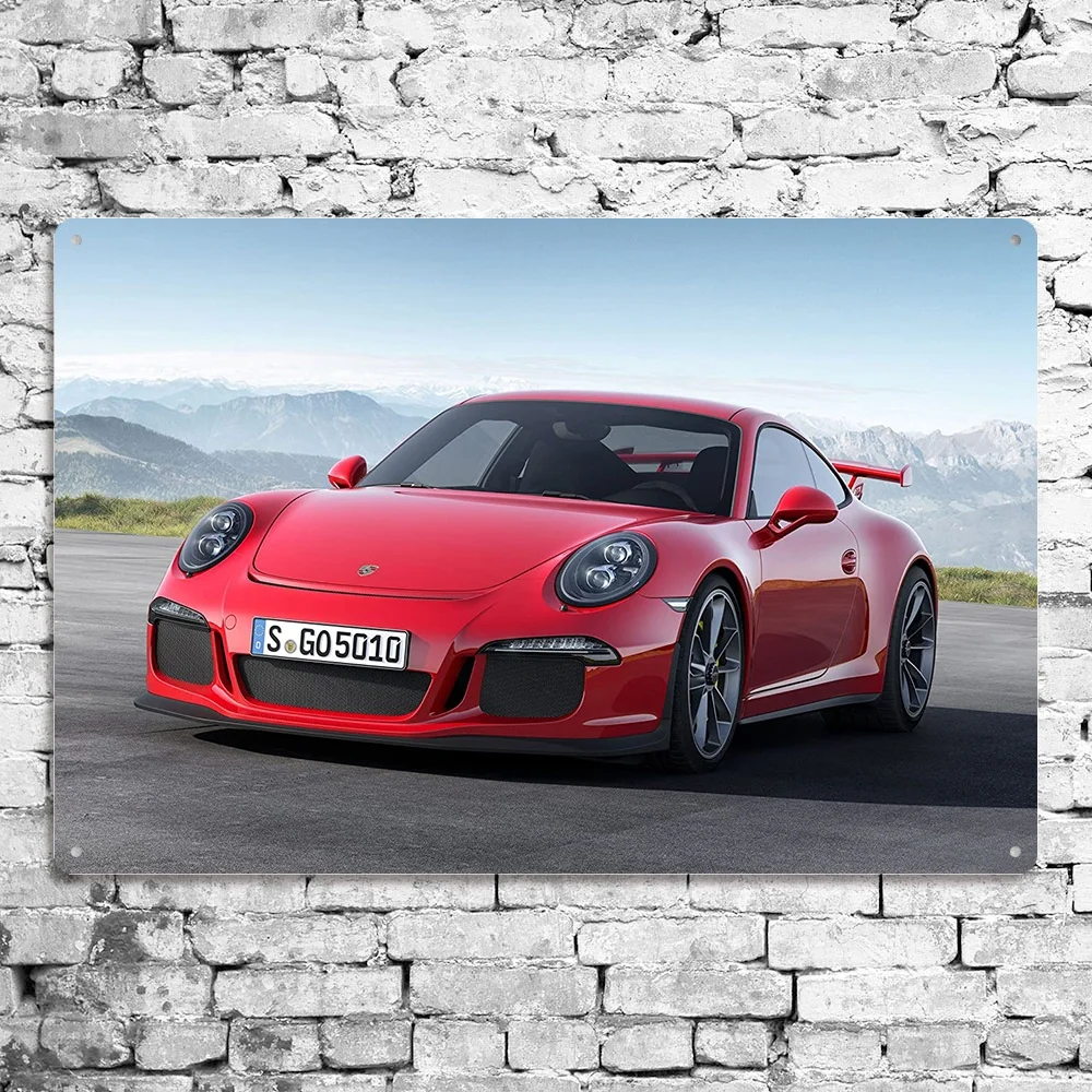 Posche 911 Gt3 жестяной плакат, художественный декор для бара, украшение для дома, металлический настенный плакат (20x30 см)
Posche 911 Gt3 жестяной плакат, художественный декор для бара, украшение для дома, металлический настенный плакат (20x30 см)