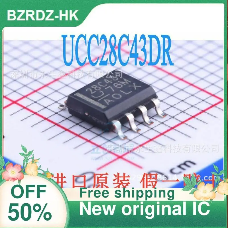 Новая Оригинальная интегральная схема управления питанием UCC28C43DR 28C43 SOP-8, 1 шт.
Новая Оригинальная интегральная схема управления питанием UCC28C43DR 28C43 SOP-8, 1 шт.