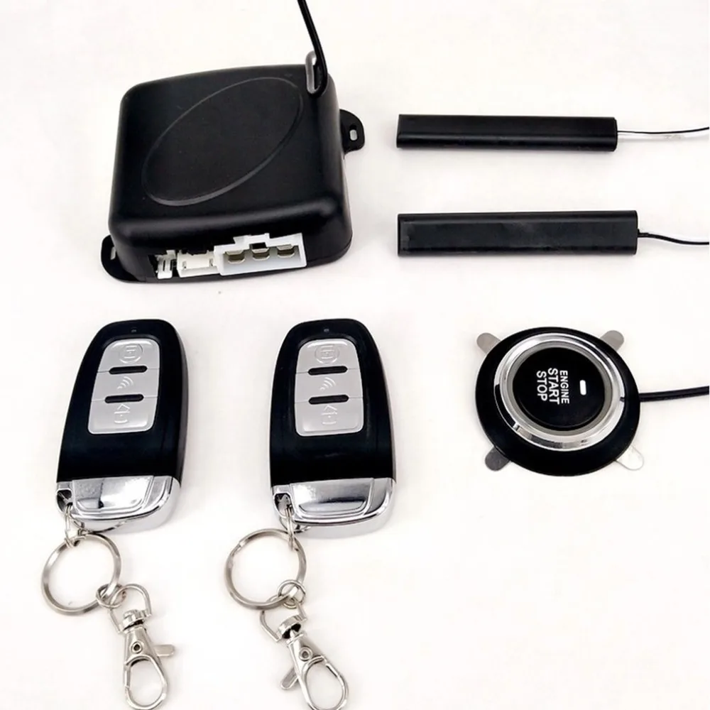 Passive Keyless Entry System PKE Engine Starter Push Button Vehicles Start/Stop Kit Safe Lock with 2 Smart Key
Passive Keyless Entry System PKE Engine Starter Push Button Vehicles Start/Stop Kit Safe Lock with 2 Smart Key