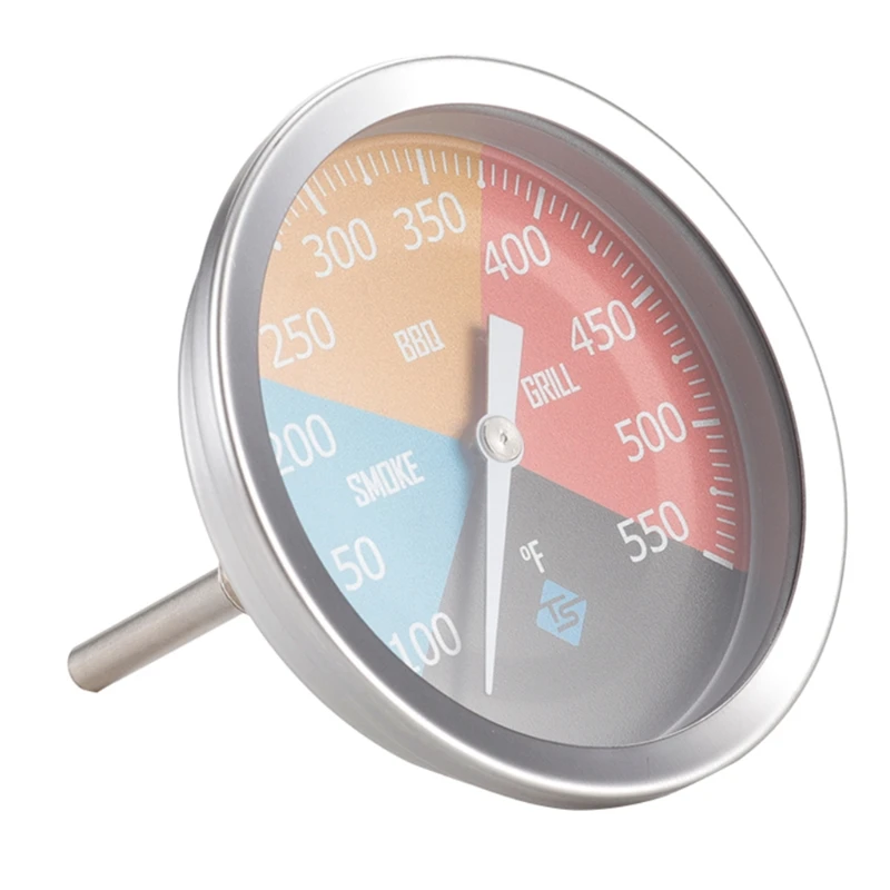 100-550F Bimetal Thermometer Stainless Steel Barbecue BBQ Grill Smoker Temperature Gauge Kitchen Supplies
100-550F Bimetal Thermometer Stainless Steel Barbecue BBQ Grill Smoker Temperature Gauge Kitchen Supplies