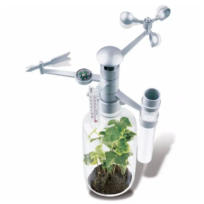 Student Weather Station Model DIY Assembly Kid Teenagers Infinite Creative Space Alpinia Science Biological Experiment Toy
Student Weather Station Model DIY Assembly Kid Teenagers Infinite Creative Space Alpinia Science Biological Experiment Toy