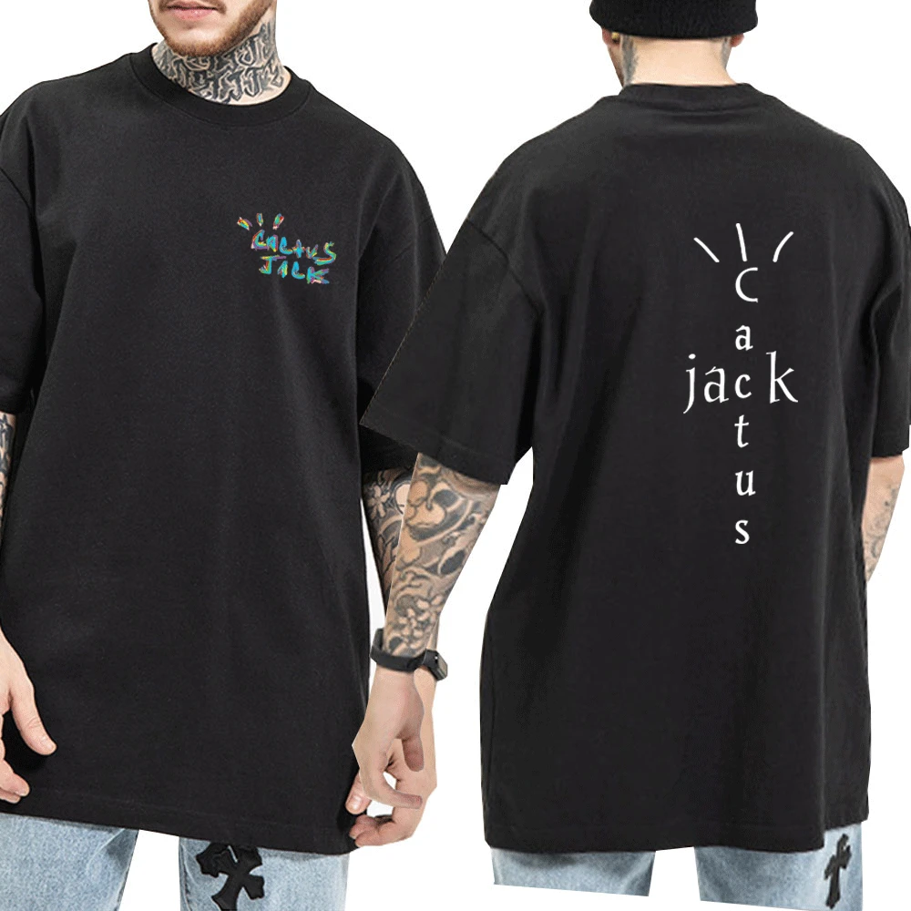 Rapper Travis Scott Cactus Jack T-Shirt Men Women Street Hip-hop Couple Oversized T Shirt Cotton All-match Short Sleeve Unisex
Rapper Travis Scott Cactus Jack T-Shirt Men Women Street Hip-hop Couple Oversized T Shirt Cotton All-match Short Sleeve Unisex