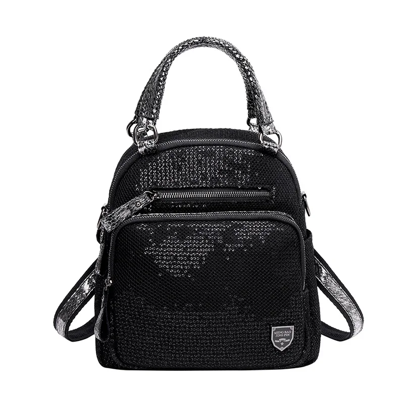 New style backpack women's bag portable sequin fashion travel backpack student versatile large-capacity dual-use bag
New style backpack women's bag portable sequin fashion travel backpack student versatile large-capacity dual-use bag