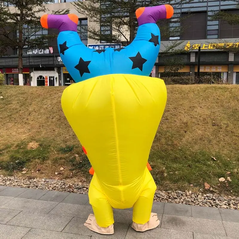 Handstand Clown Inflatable Costume Adult Funny Blowup Outfit Cosplay Party Dress Inflatable Suit Cosplay Party Dress
Handstand Clown Inflatable Costume Adult Funny Blowup Outfit Cosplay Party Dress Inflatable Suit Cosplay Party Dress
