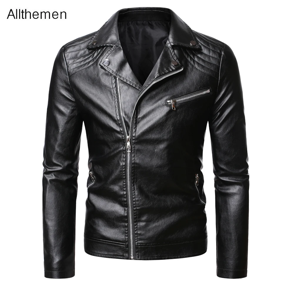Allthemen Men's Winter Jacket Leather Jacket Men Causal Busniess Coats Motor Biker Vintage Fleece Leather Clothing Coat
Allthemen Men's Winter Jacket Leather Jacket Men Causal Busniess Coats Motor Biker Vintage Fleece Leather Clothing Coat