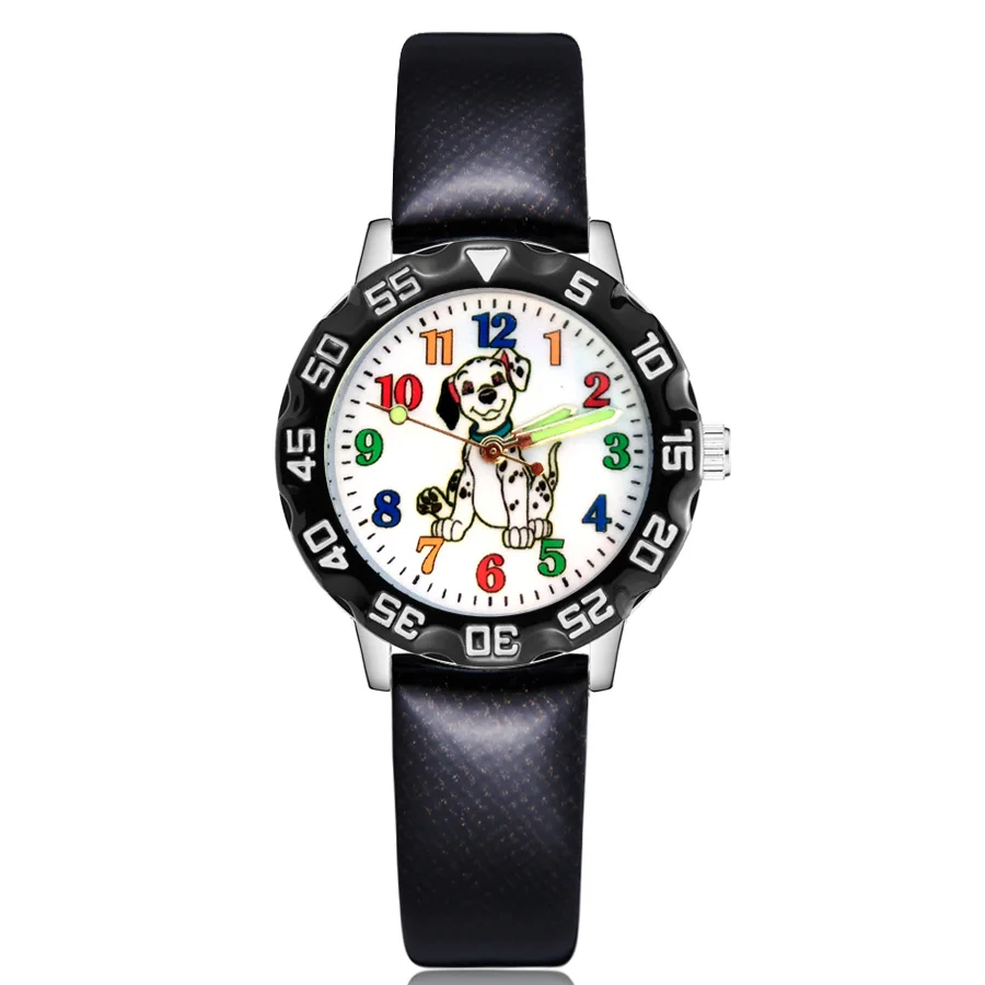 Children's Cute Cartoon Dog Style Student Boy Girl Leather Strap Quartz Wrist Watches JM194
Children's Cute Cartoon Dog Style Student Boy Girl Leather Strap Quartz Wrist Watches JM194
