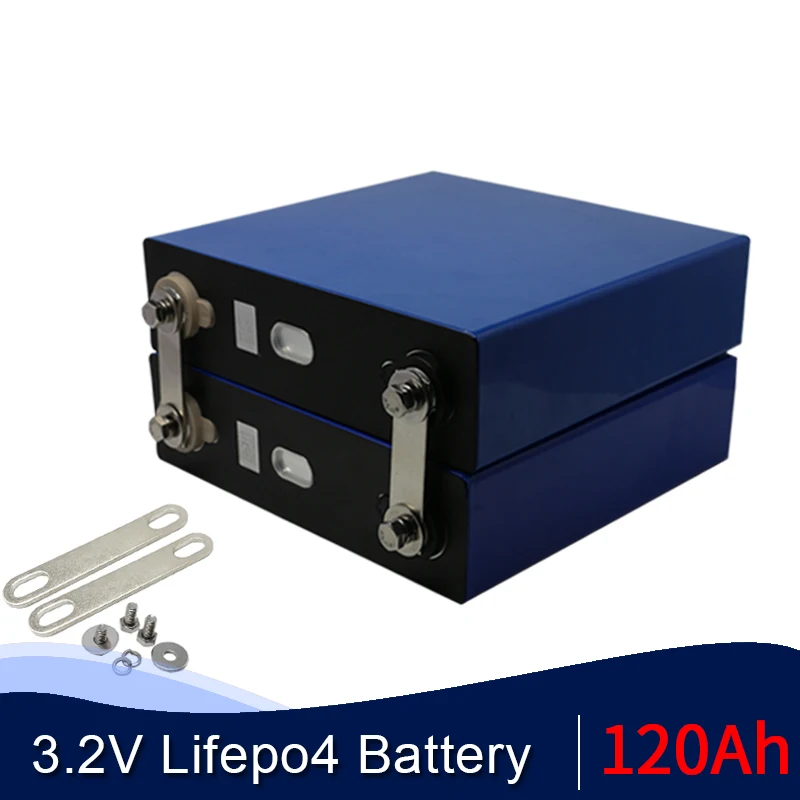 4 шт. 3C 360A реальная емкость 120Ah 3 2 V lifepo4 батарея DIY 12v 24v 120ah литий железо фосфат Lifepo4