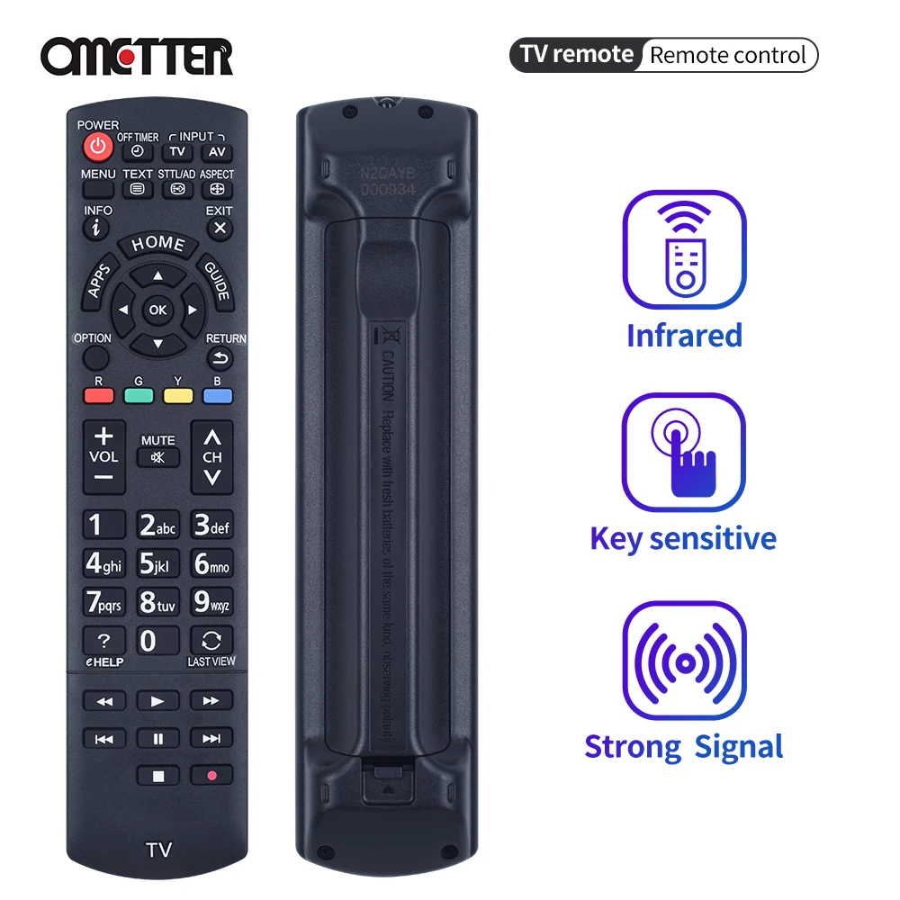 New N2QAYB000934 For PANASONIC TV Remote Control TH-32AS610A TH-42AS640A TH-50AS640A TH-60AS640A
New N2QAYB000934 For PANASONIC TV Remote Control TH-32AS610A TH-42AS640A TH-50AS640A TH-60AS640A