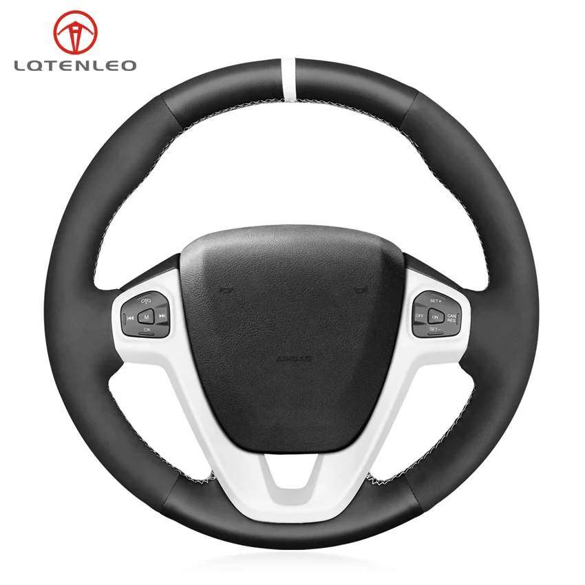 Black Suede Genuine Leather White Marker Car Steering Wheel Cover For Ford Fiesta 2011 2012 2013 2014 2015 2016 2017 2018 2019 
Black Suede Genuine Leather White Marker Car Steering Wheel Cover For Ford Fiesta 2011 2012 2013 2014 2015 2016 2017 2018 2019
