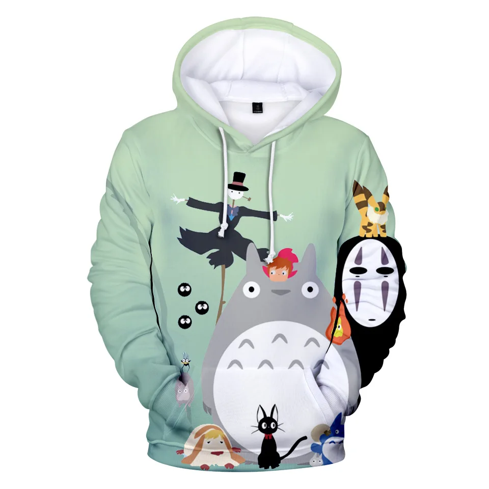 Anime Kawaii Hoodie for Men Women Kids Hooded Sweatshirt Studio Ghibli Hayao Miyazaki Chihiro Spirited Away Totoro Hoodies
Anime Kawaii Hoodie for Men Women Kids Hooded Sweatshirt Studio Ghibli Hayao Miyazaki Chihiro Spirited Away Totoro Hoodies