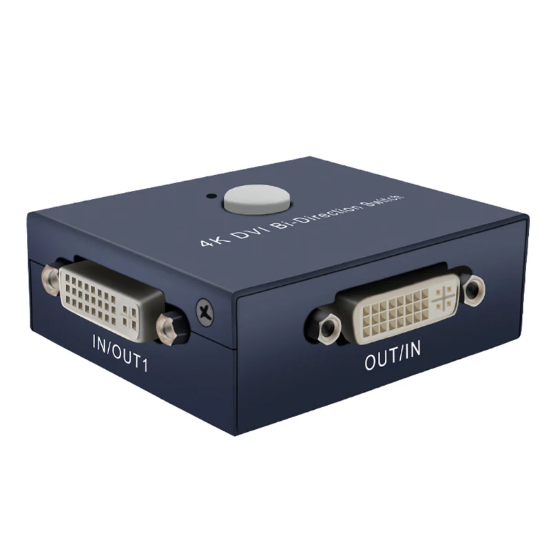 HDMI Switch 4K@30Hz 2X1 DVI Bi-Directional HDMI Switcher UHD 4Kx2K Splitter for HDTV/PS4/ One/Apple TV/Fire Stick
HDMI Switch 4K@30Hz 2X1 DVI Bi-Directional HDMI Switcher UHD 4Kx2K Splitter for HDTV/PS4/ One/Apple TV/Fire Stick