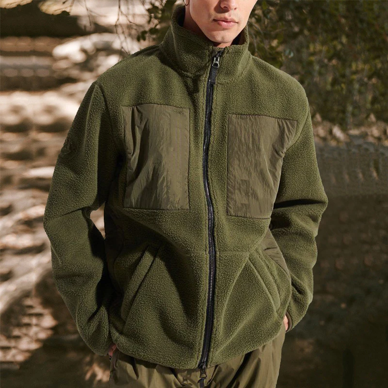 Autumn Winter Vintage Stand Collar Zipper Jackets For Men Fashion Patchwork Long Sleeve Coats MensCasual Long Sleeve Outerwear
Autumn Winter Vintage Stand Collar Zipper Jackets For Men Fashion Patchwork Long Sleeve Coats MensCasual Long Sleeve Outerwear