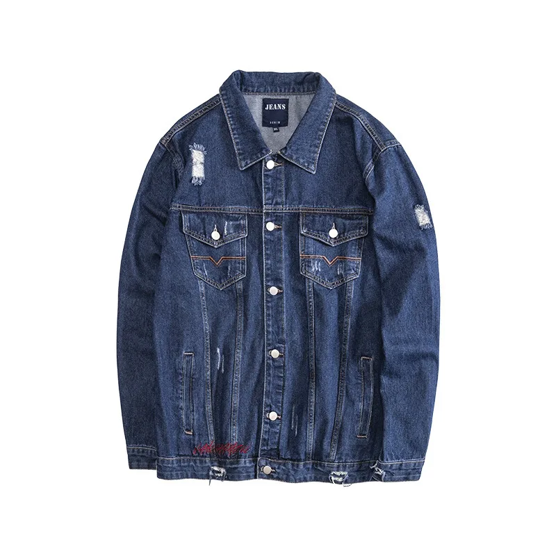 2021 Oversized Cotton Denim Jacket Men Casual Letter Print Jeans Jacket Male Autumn Slim Fit Quality Mens Jackets
2021 Oversized Cotton Denim Jacket Men Casual Letter Print Jeans Jacket Male Autumn Slim Fit Quality Mens Jackets