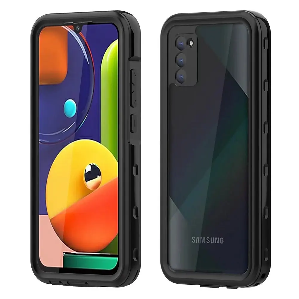 Samsung Galaxy A02S Case, IP68 Waterproof Dustproof Case with Built-in Screen Protector, Full Body Heavy Duty Shockproof
Samsung Galaxy A02S Case, IP68 Waterproof Dustproof Case with Built-in Screen Protector, Full Body Heavy Duty Shockproof