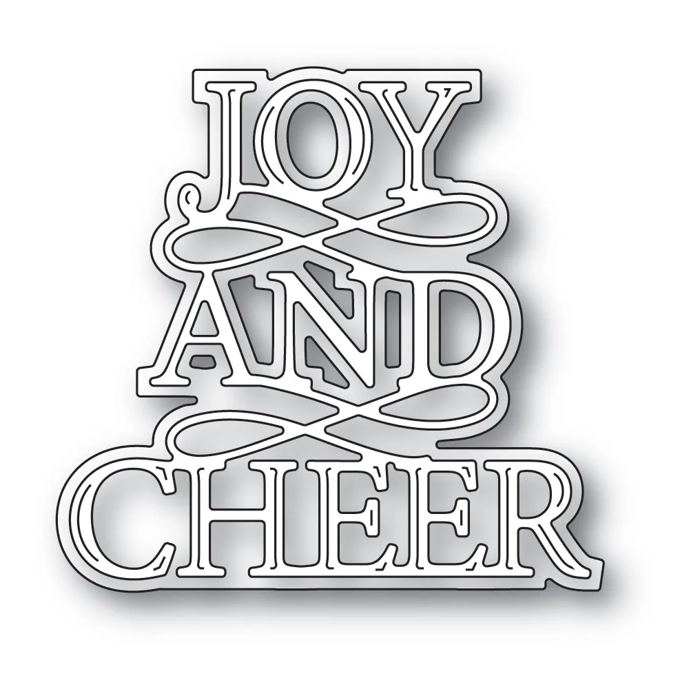 Joy and Cheernew Arrival New Metal Cutting Dies Scrapbook Diary Decoration Stencil Embossing Template Diy Greeting Card Handmade
Joy and Cheernew Arrival New Metal Cutting Dies Scrapbook Diary Decoration Stencil Embossing Template Diy Greeting Card Handmade