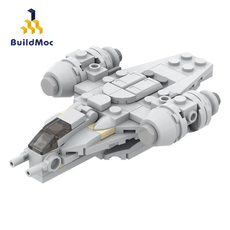 BuildMoc Expert Micro Razor-Crest Model Starfighter Spaceship Building Blocks MOC Space Ship Modular Bricks Toys for Children
BuildMoc Expert Micro Razor-Crest Model Starfighter Spaceship Building Blocks MOC Space Ship Modular Bricks Toys for Children