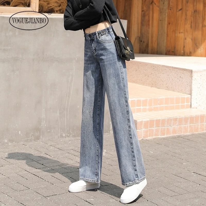 2019 autumn and winter new high waist jeans loose straight wide-legged drooping trousers streetwear women pantalones large size
2019 autumn and winter new high waist jeans loose straight wide-legged drooping trousers streetwear women pantalones large size