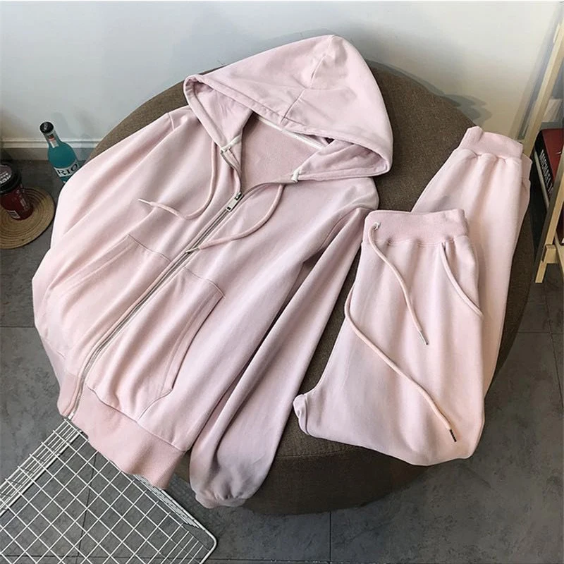 New Women Hoodies Pajama Set Autumn Winter Casual Tracksuit Two 2 Piece Set Sweatsuit Long Sleeve Home Wear Sleep Suit
New Women Hoodies Pajama Set Autumn Winter Casual Tracksuit Two 2 Piece Set Sweatsuit Long Sleeve Home Wear Sleep Suit