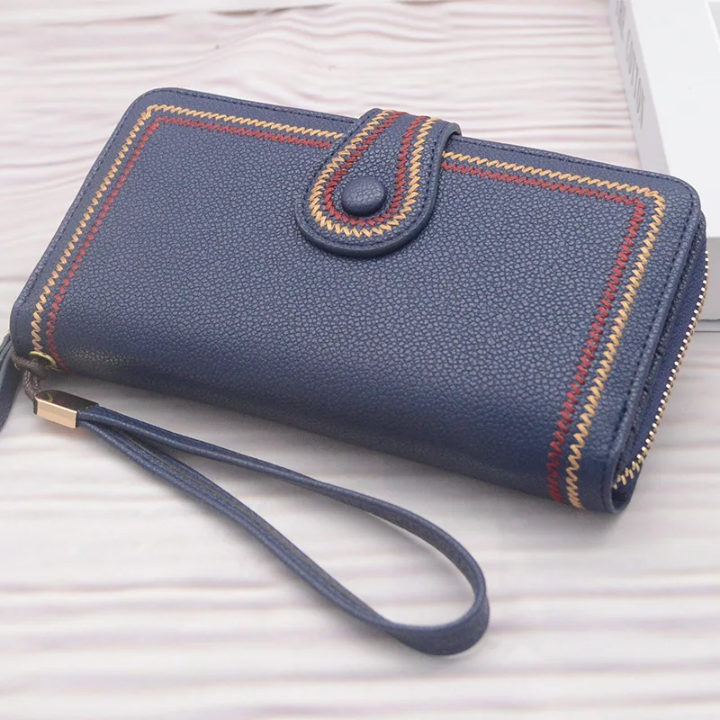 Women's Leather Wallet Leather Luxury Card Holder Clutch Casual Women Wallets Zipper Pocket Hasp Ladies Wallet Female Purse
Women's Leather Wallet Leather Luxury Card Holder Clutch Casual Women Wallets Zipper Pocket Hasp Ladies Wallet Female Purse