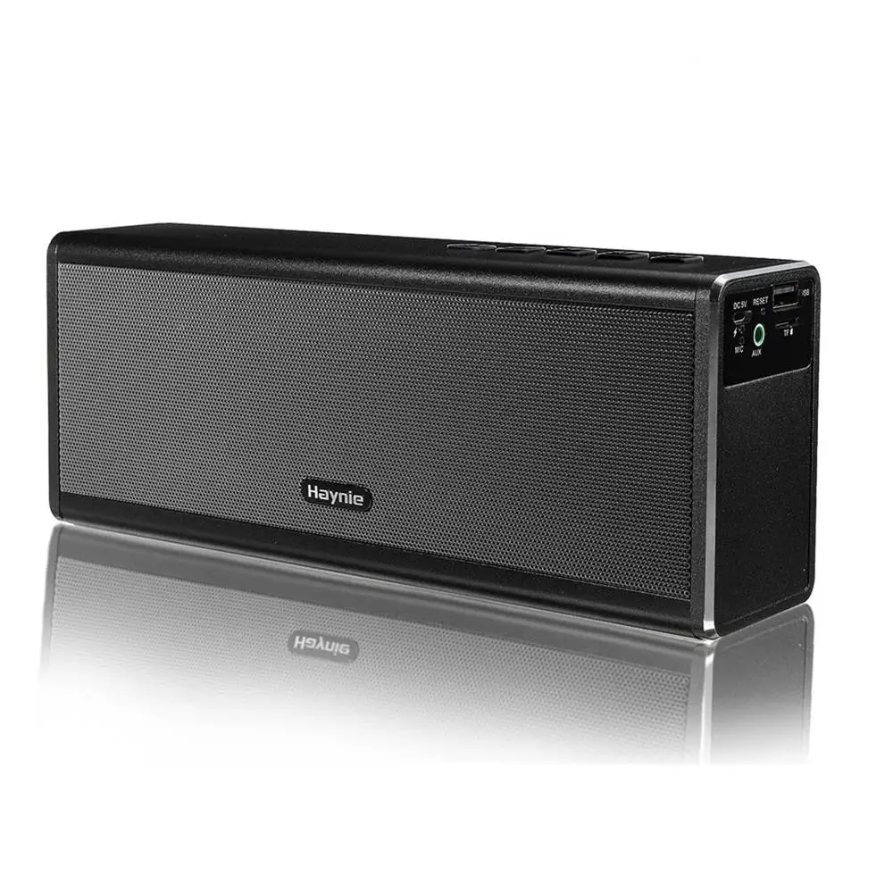 bluetooth Speaker 20W Portable Super Bass Metal 4400mah Power Bank Desktop Car HIFI Wireless Loudspeaker Handfree MIC Speaker
bluetooth Speaker 20W Portable Super Bass Metal 4400mah Power Bank Desktop Car HIFI Wireless Loudspeaker Handfree MIC Speaker