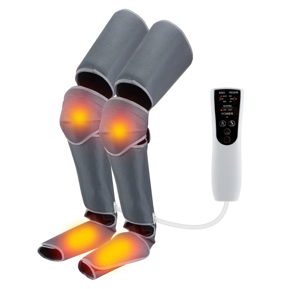 Heated Leg Thigh Calf Shiatsu Massager Air Pressure Airbag Hot Compress Relieve Soreness Relaxation Foot Therapy Massager
Heated Leg Thigh Calf Shiatsu Massager Air Pressure Airbag Hot Compress Relieve Soreness Relaxation Foot Therapy Massager